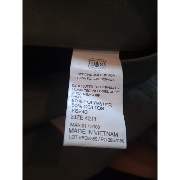 WorkHorse by Executive Apparel Mens Work‎ Pants Size 42R Light Green New - Picture 7 of 16